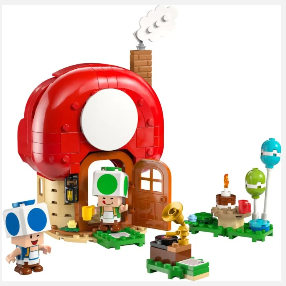 Sealed Lego Super Mario Party at Toad's House Set 72041